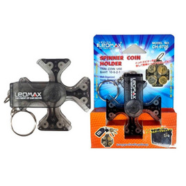 LEOMAX พวงกุญแจเก็บเหรียญปรับหมุน รุ่น SPINNER Model CH-6705 - LEOMAX, 7Online