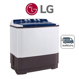 LG เครื่องซักผ้า 2 ถัง 15 กิโลกรัม รุ่น TT15WAPG - LG, เครื่องซักผ้าฝาหน้า