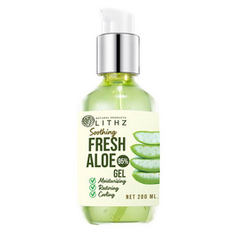 LITHZ เจลว่านหางจระเข้ Soothing Fresh Aloe Gel 200 มล. - LITHZ, skincare กู้ผิวสวย ปราบผิวเสีย