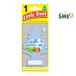 LITTLE TREES แผ่นหอมปรับอากาศ กลิ่นซัมเมอร์นิลิน - LITTLE TREES, บ้านและสวน