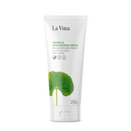 La Vitta มอยส์เจอไรซิ่งครีม Centella Moisturizing Cream With Aloe Vera and Vitamin E 200 กรัม - La Vitta, La Vitta