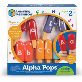 Learning Resources ชุดเรียนรู้อักษร A-Z กับไอศครีมอัลฟาป๊อบ - Learning Resources, แม่และเด็ก