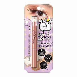 Lemon Me อายแชโดว์ Blink Blendy 2 Tone Eyeshadow Stick 1.1 กรัม - Lemon Me, ตกแต่งดวงตา