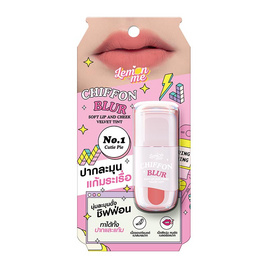 Lemon Me ลิปทินท์ Chiffon Blur Soft Lip and Cheek 2.6 กรัม - Lemon Me, ความงาม