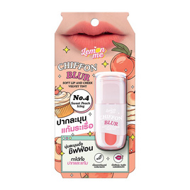 Lemon Me ลิปทินท์ Chiffon Blur Soft Lip and Cheek 2.6 กรัม - Lemon Me, ริมฝีปาก