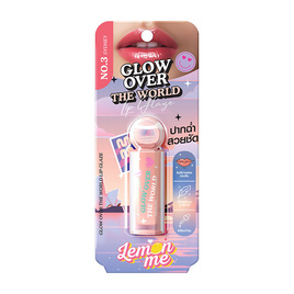 Lemon Me ลิปกลอส Glow Over The World Lip Glaze 3.8 กรัม - Lemon Me, เครื่องสำอาง