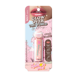 Lemon Me ลิปกลอส Glow Over The World Lip Glaze 3.8 กรัม - Lemon Me, เครื่องสำอาง