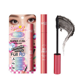 Lemon Me มาสคาร่า HD Pro Everyday Look Super Curl Mascara 6 กรัม - Lemon Me, ตกแต่งดวงตา