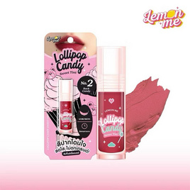 Lemon Me ลิปทินท์ Lollipop Candy Sweet Tint 3 กรัม - Lemon Me, ริมฝีปาก