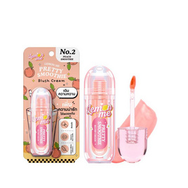 Lemon Me บลัชครีม Pretty Smoothie Blush Cream 3.9 กรัม - Lemon Me, แก้ม