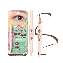 Lemon Me อายไลเนอร์ Sharp Eyes Stop The World Eyeliner 0.55 กรัม - Lemon Me, ตกแต่งดวงตา