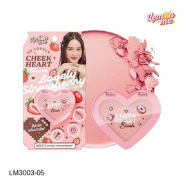 Lemon Me บลัชออน So Lovely Cheek Heart Blush 3.2 กรัม - Lemon Me, แก้ม