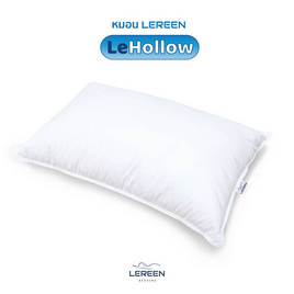 Lereen หมอนรุ่น LeHollow นุ่มฟูสบาย ด้วยเส้นใย Super Hollow Polyester กุ้นขอบอย่างดี - Lereen, Lereen