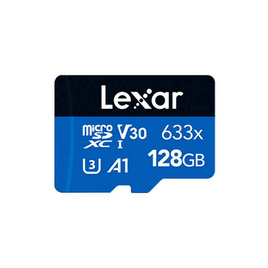 Lexar การ์ด MicroSDXC 633x 128GB - Lexar, อุปกรณ์คอมพิวเตอร์