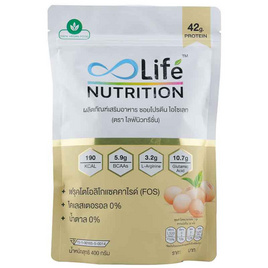 Life Nutrition ซอย โปรตีน ไอโซเลท บรรจุ 400 กรัม - Life Supplements, อาหารเสริมการออกกำลังกาย