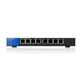 Linksys Unmanaged Switches 8-port Gigabit (LGS108-AP) - Linksys, สวิชต์ฮับ