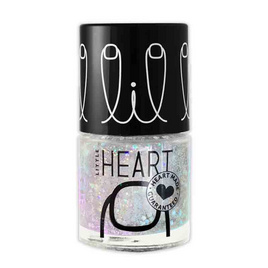 Little Heart ยาทาเล็บ สูตรน้ำแบบลอกได้ สีกลิทเทอร์ใส - Little Heart, ของใช้สำหรับเด็ก