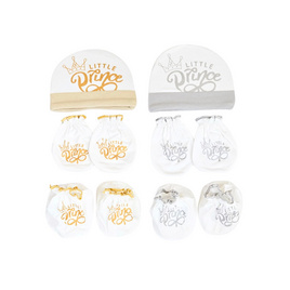 Little home baby Set หมวก ถุงมือ ถุงเท้า เด็กแรกเกิด (0-3เดือน) - Little Home Baby, เสื้อผ้าและของใช้เด็ก