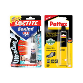 Loctite กาวพลังช้างแบบเจล + Pattex กาวยางอเนกประสงค์ - Loctite&Pattex, บ้านและสวน