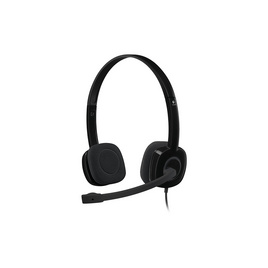 Logitech Stereo Headset H151 Black - Logitech, หูฟังแบบต่างๆ