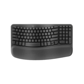 Logitech คีย์บอร์ดไร้สาย Wave Keys Th/En - Logitech, เม้าส์และคีย์บอร์ด