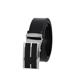 Louis Montini Automatic Belt เข็มขัดหนังแท้ หัวออโต้เมติก เข็มขัดผู้ชาย หนังวัวแท้ - Louis Montini, เครื่องประดับผู้ชาย