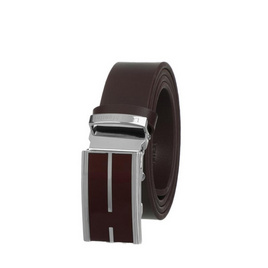 Louis Montini Automatic Belt เข็มขัดหนังแท้ หัวออโต้เมติก เข็มขัดผู้ชาย หนังวัวแท้ - Louis Montini, เครื่องประดับผู้ชาย