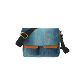 Louis Montini (JEANS) กระเป๋าสะพายข้าง ผ้ายีนส์ Crossbody Bag JEAN05 - Louis Montini, Louis Montini