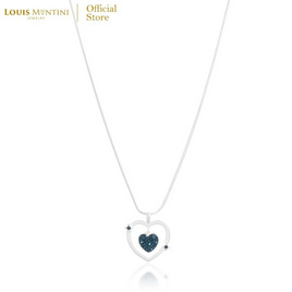 Louis Montini (Jewelry) สร้อยคอเงินแท้ 92.5% รูปหัวใจ LJNC12 - Louis Montini, แฟชั่น