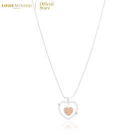 Louis Montini (Jewelry) สร้อยคอเงินแท้ 92.5% รูปหัวใจ LJNC12 - Louis Montini, เสื้อผ้าและเครื่องประดับ