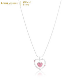 Louis Montini (Jewelry) สร้อยคอเงินแท้ 92.5% รูปหัวใจ LJNC12 - Louis Montini, เสื้อผ้าและเครื่องประดับ