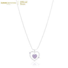 Louis Montini (Jewelry) สร้อยคอเงินแท้ 92.5% รูปหัวใจ LJNC12 - Louis Montini, แฟชั่น