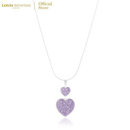 Louis Montini (Jewelry) สร้อยคอเงินแท้ 92.5% รูปหัวใจ LJNC13 - Louis Montini, เสื้อผ้าและเครื่องประดับ