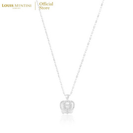 Louis Montini (Jewelry) สร้อยคอเงินแท้ 92.5% รูปมงกุฏ LJNC14 - Louis Montini, สร้อยคอ และจี้