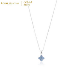 Louis Montini (Jewelry) สร้อยคอเงินแท้ 92.5% รูปดอกไม้ LJNC15 - Louis Montini, เครื่องประดับผู้หญิง