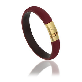 Louis Montini (RoyalWrist Charms) กำไลข้อมือหนังวัวแท้ Cowhide Bracelets LEABL003 - Louis Montini, เครื่องประดับผู้ชาย