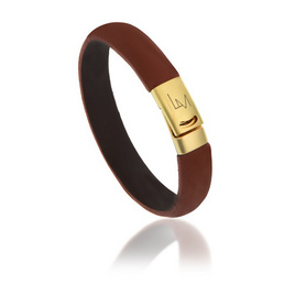 Louis Montini (RoyalWrist Charms) กำไลข้อมือหนังวัวแท้ Cowhide Bracelets LEABL003 - Louis Montini, เครื่องประดับผู้ชาย