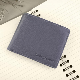 Louis Montini (The Coin Wallet) กระเป๋าสตางค์ผู้ชายหนังวัวแท้ (มีช่องใส่เหรียญ) TTM073 - Louis Montini, กระเป๋าผู้ชาย