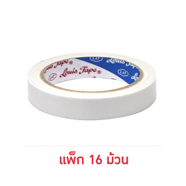 Louis Tape เทปกาวสองหน้าทิชชู่ 3/4 นิ้ว x 20 หลา 16 ม้วน - Louis Tape, Louis Tape