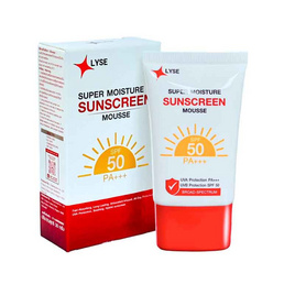 Lyse ครีมกันแดด Super Moisture & Sunscreen Mousse 30 กรัม - LYSE, ป้องกันแสงแดด