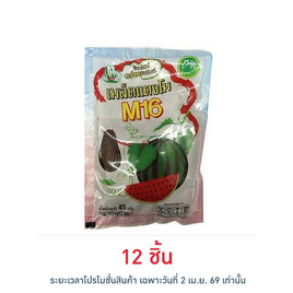 M16 เมล็ดแตงโม 45 กรัม - M16, ถั่ว
