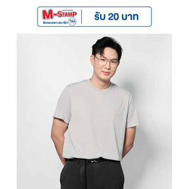 M2S Lifestyle เสื้อยืดคอกลมชาย เทา - M2S Lifestyle, CRAZY DEAL ALL LIVING