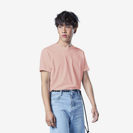 M2S Lifestyle เสื้อยืดคอกลมชาย ชมพูอ่อน - M2S Lifestyle, เสื้อผ้าและเครื่องประดับ