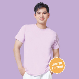 M2S Lifestyle เสื้อยืดคอกลมชาย ม่วงโซดา - M2S Lifestyle, เสื้อผ้า
