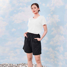 M2S Lifestyle กางเกงขาสั้นหญิง ดำ - M2S Lifestyle