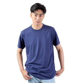 M2S Lifestyle เสื้อยืดคอกลมชาย กรม - M2S Lifestyle, เสื้อยืดสีเบสิก