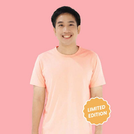 M2S Lifestyle เสื้อยืดคอกลมชาย ชมพูพิงค์เลิฟ - M2S Lifestyle, M2S เสื้อยืดสีพิเศษ