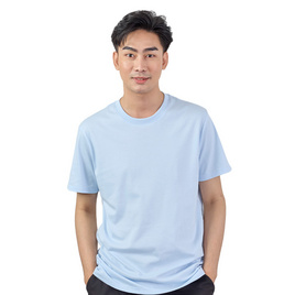 M2S Lifestyle เสื้อยืดคอกลมชาย ฟ้ายามเช้า - M2S Lifestyle, M2S เสื้อยืดสีพิเศษ ผู้ชาย