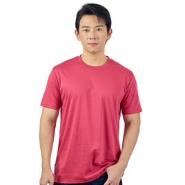 M2S Lifestyle เสื้อยืดคอกลมชาย ไวน์แดง - M2S Lifestyle, เสื้อผ้าและเครื่องประดับ