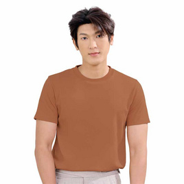 M2S Lifestyle เสื้อยืดคอกลมชาย น้ำตาลมอคค่า - M2S Lifestyle, สินค้าใหม่แฟชั่น